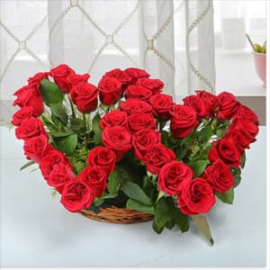 70 Red Roseheartfelt